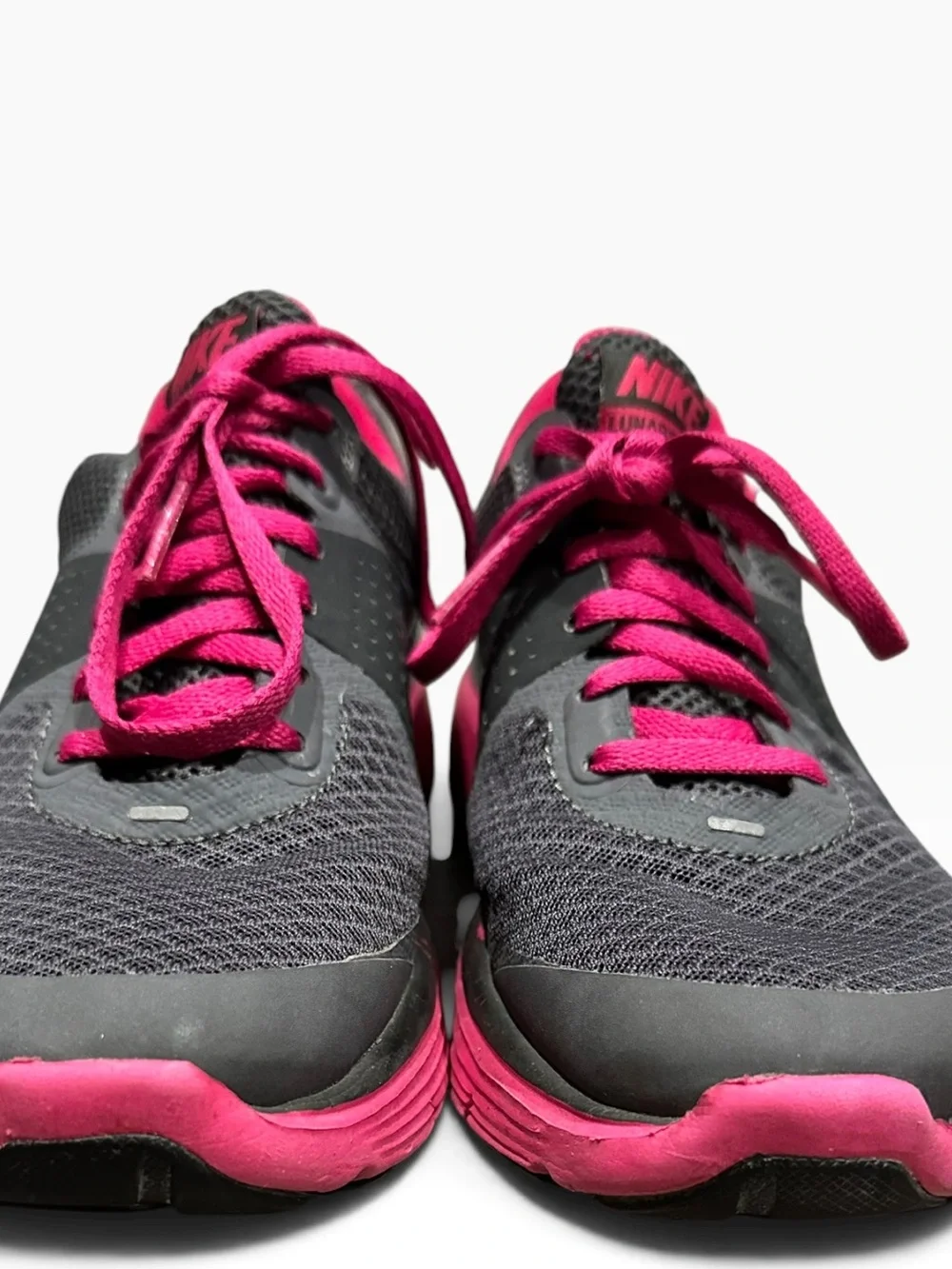 Nike Women’s Lunar Swift 4 Sneakers Athletic Pink Gray US Size 6.5